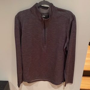 REI Quarter Zip, Gray, Large, Like New